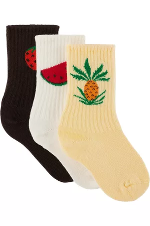 Mini Rodini Socks - Three-Pack Kids Multicolor Fruits Socks