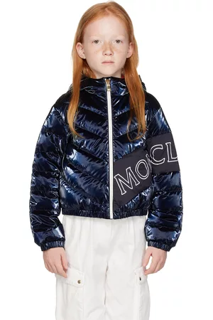 Moncler Jackets - Kids Navy Vonnes Down Jacket