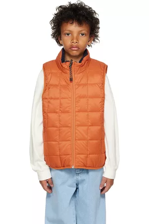 TAION Accessories - Kids Navy & Orange Reversible Vest