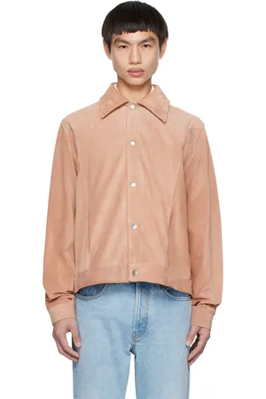 Séfr Pink Enzo Suede Jacket
