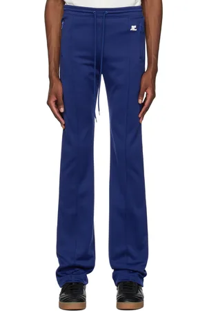Courrèges Blue Interlock Track Pants