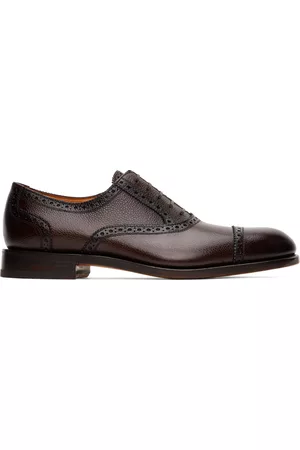 Salvatore Ferragamo Men Brogues - Brown Gianluigi Oxfords