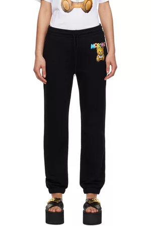 Moschino Women Loungewear - Black Inflatable Teddy Bear Lounge Pants