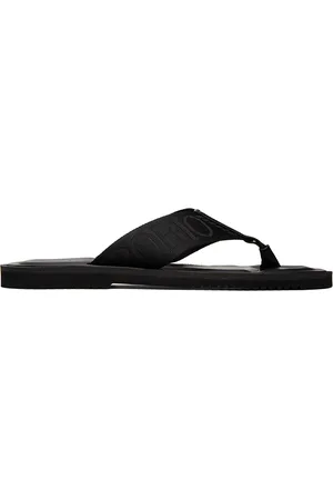 EA7 Men's Sea World Sliders Sandals - Black 905012 - Trade Sports