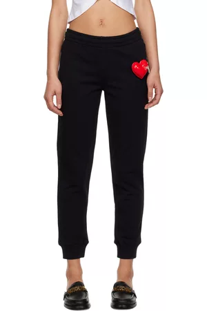 Moschino Women Loungewear - Black Inflatable Heart Lounge Pants