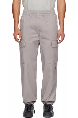 Billionaire Boys Club Men Cargo Pants - Gray Overdyed Cargo Pants