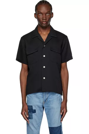 Second/Layer Men Shirts - SSENSE Exclusive Black Shirt