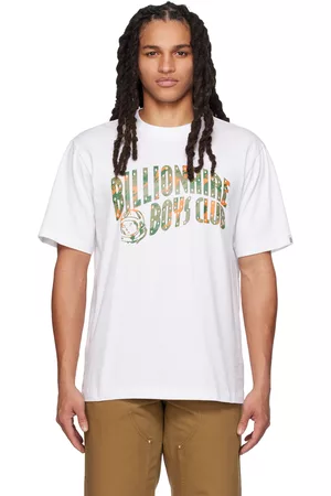 Billionaire Boys Club Men T-shirts - White Camo Arch T-Shirt