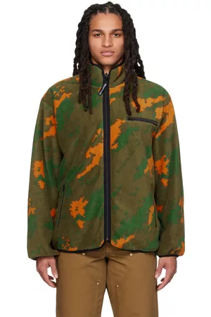 Billionaire Boys Club Men Fleece Jackets - Multicolour Camouflage Reversible Jacket