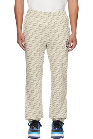 Billionaire Boys Club Men Trousers - Gray Printed Sweatpants