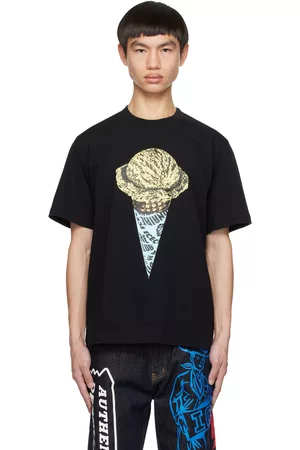 ICECREAM Men T-shirts - Black Cone T-Shirt