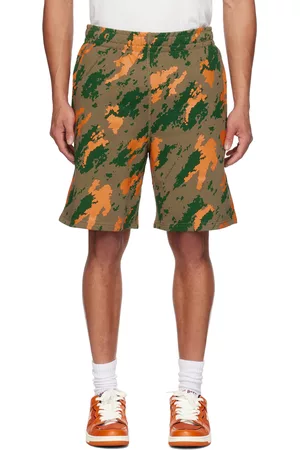 Billionaire Boys Club Men Shorts - Green Printed Shorts