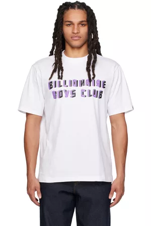 Billionaire Boys Club Men T-shirts - White Geometric T-Shirt