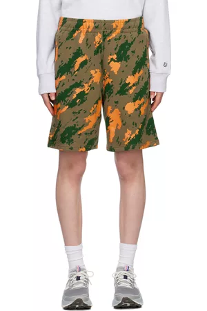 Billionaire Boys Club Women Shorts - Khaki Camo Print Shorts