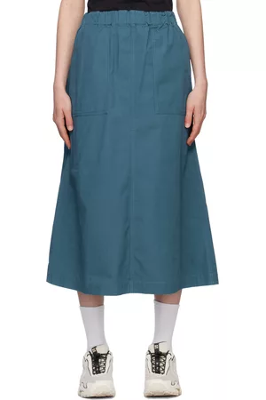 Snow Peak Women Maxi Skirts - Navy Takibi Maxi Skirt