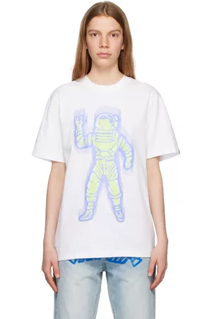 Billionaire Boys Club Women T-shirts - White Standing Astro T-Shirt