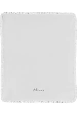 MISS BLUMARINE Accessories - Baby White Crystal Blanket