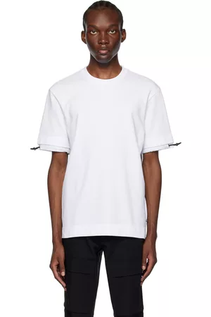 HUGO BOSS Men T-shirts - White Relaxed-Fit T-Shirt
