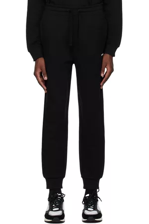 HUGO BOSS Men Trousers - Black Drawstring Sweatpants