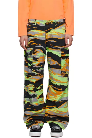 ERL Multicolor Printed Denim Trousers