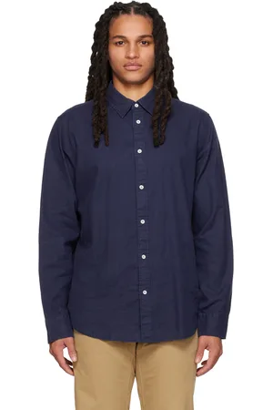 RAG&BONE Navy Gus Shirt