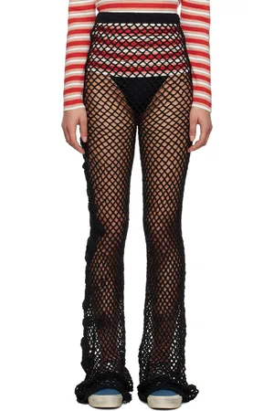 ERL Black Sheer Leggings