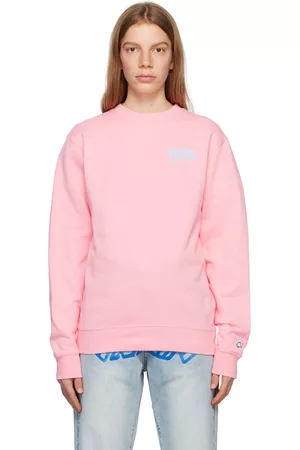 Billionaire Boys Club Women Sweatshirts - Pink Small Arch Logo Sweatshirt