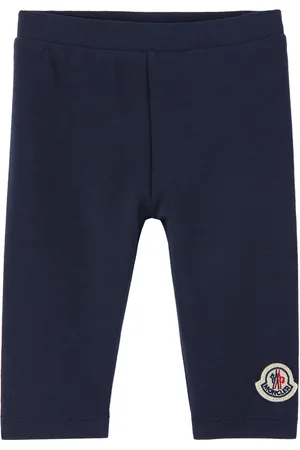 Moncler Baby Navy Patch Leggings