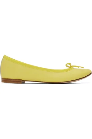 Repetto Yellow Cendrillon Ballerina Flats