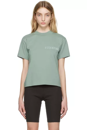 Essentials Women T-shirts - Blue Crewneck T-Shirt