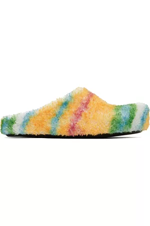 Marni Men Loafers - Multicolor Fussbett Sabot Loafers