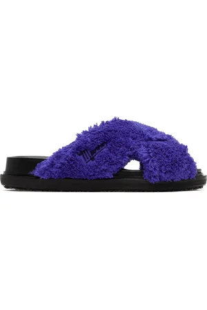 Marni Blue Fussbett Sandals
