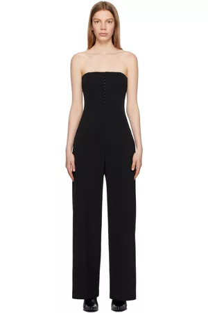 Acne Studios Women Jumpsuits - Black Corset Jumpsuit