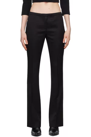 Acne Studios Women Formal Pants - Black Tailored Trousers