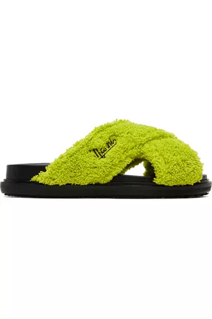Marni Men Accessories - Green Fussbett Sandals