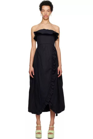 Kika Vargas SSENSE Exclusive Sylvia Maxi Dress