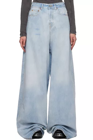 Vetements Women Boyfriend - Blue Baggy Jeans