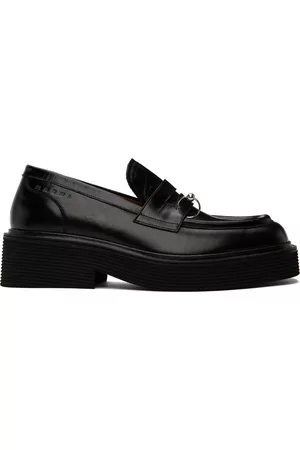 Marni Men Loafers - Black O-Ring Loafers