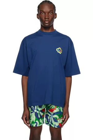 Marni Men T-shirts - Blue No Vacancy Inn Edition Snake T-Shirt