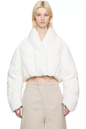 Entire Studios Women Jackets - SSENSE Exclusive White A7L Down Jacket