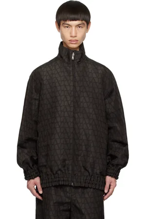 VALENTINO Brown Printed Jacket