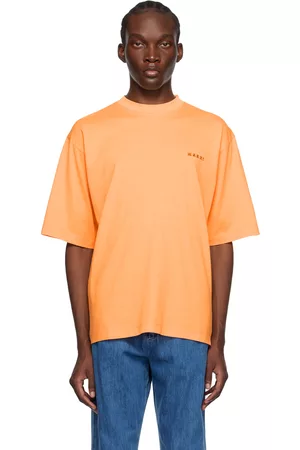 Marni Men T-shirts - Orange Sunset T-Shirt