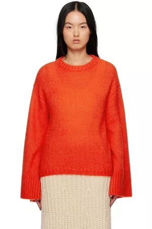 By Malene Birger Women Jumpers - Orange Cierra Sweater