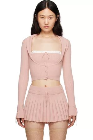 DANIELLE GUIZIO Women Cardigans - Pink Cielo Cardigan