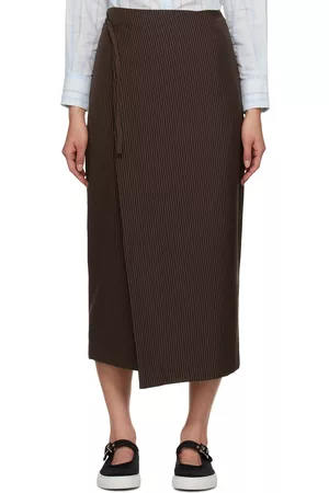 Maiden Name Women Midi Skirts - Brown Judy Midi Skirt