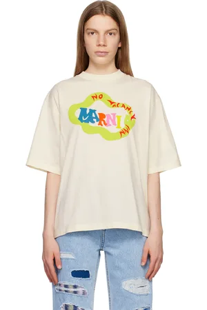 Marni Off-White No Vacancy Inn Edition Crewneck T-Shirt
