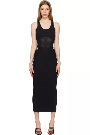 DION LEE Women Midi Dresses - Black Sport Midi Dress