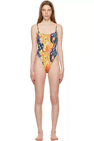 Marni Women Swimsuits - Multicolor No Vacancy Inn Edition Printed One-Piece Swimsuit