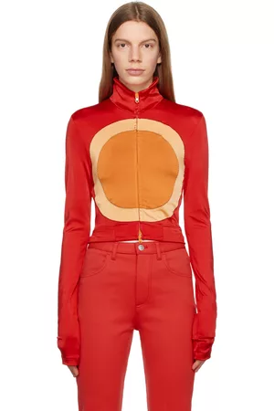 Marni Women Jackets - Red Circle Track Jacket