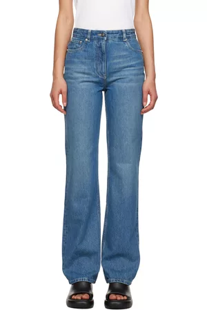 Salvatore Ferragamo Women Jeans - Blue Faded Jeans